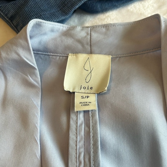 Joie Light Blue Women's Jacket Sz S - Picture 4 of 6